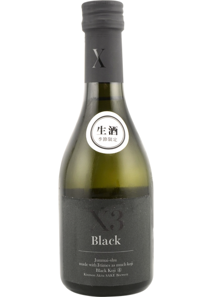 X3 Black 純米原酒 300ml 生酒