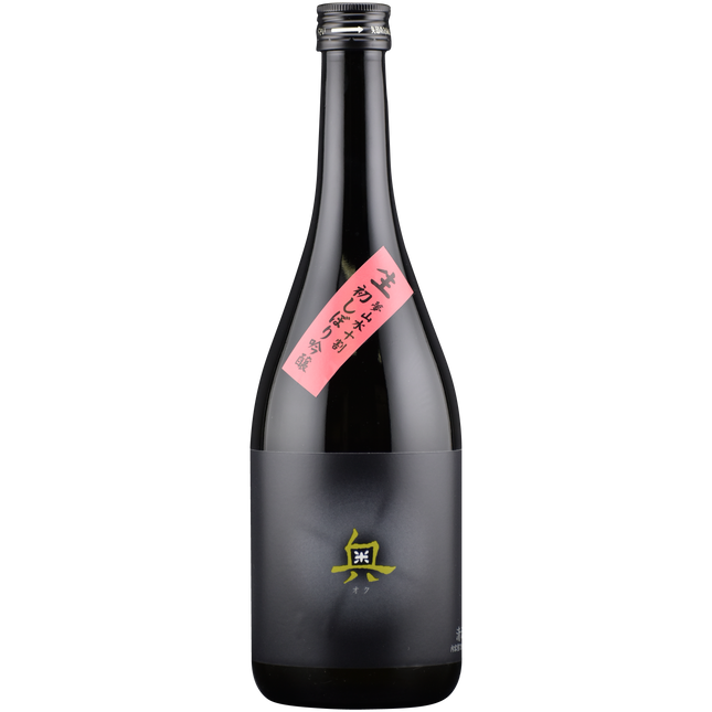 奥 清酒 初しぼり 生 純米吟醸原酒 720ml