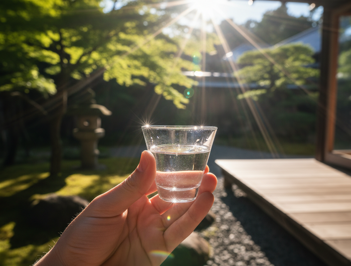 <h3>夏も日本酒！</h3>