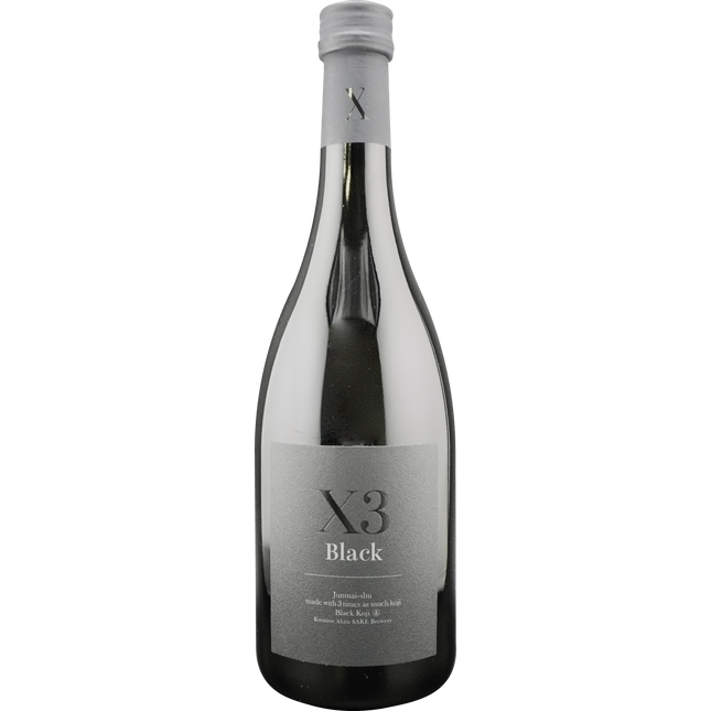 X3 Black 純米原酒 720ml 生酒